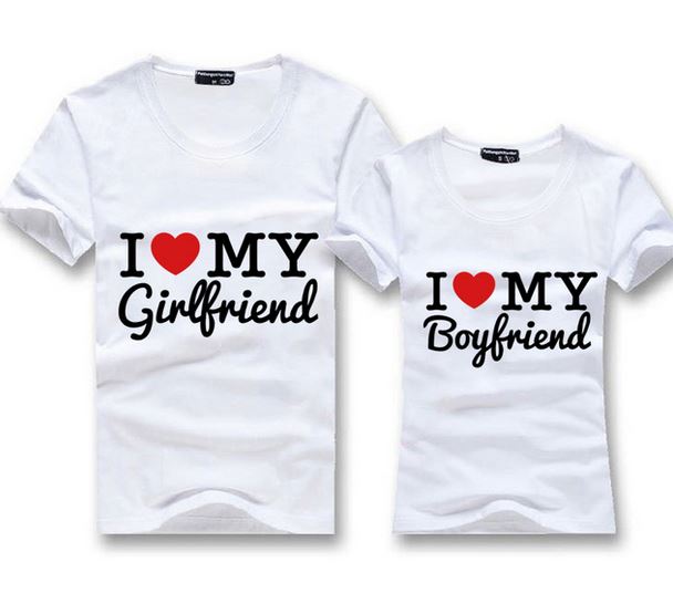 Girl Friend and Boy Friend T Shirt