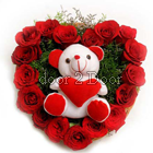 Heart Shape Toy Bouquet