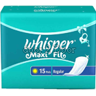 Whisper Maxifit Regular Sanitary Napkins