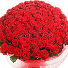 Giant 100 Roses Bunch